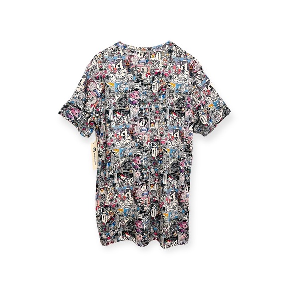 NEW Tokidoki Comic Strip Design T-Shirt Men’s Large Tee Tokimondo Unicorno NWT - Picture 3 of 3